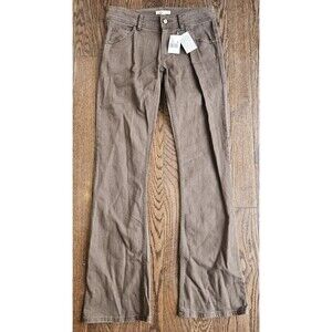 CAbi #512L Jeans Women's Size 6 99% Cotton Brown Pants